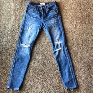 Madewell Distressed Skinny Jean